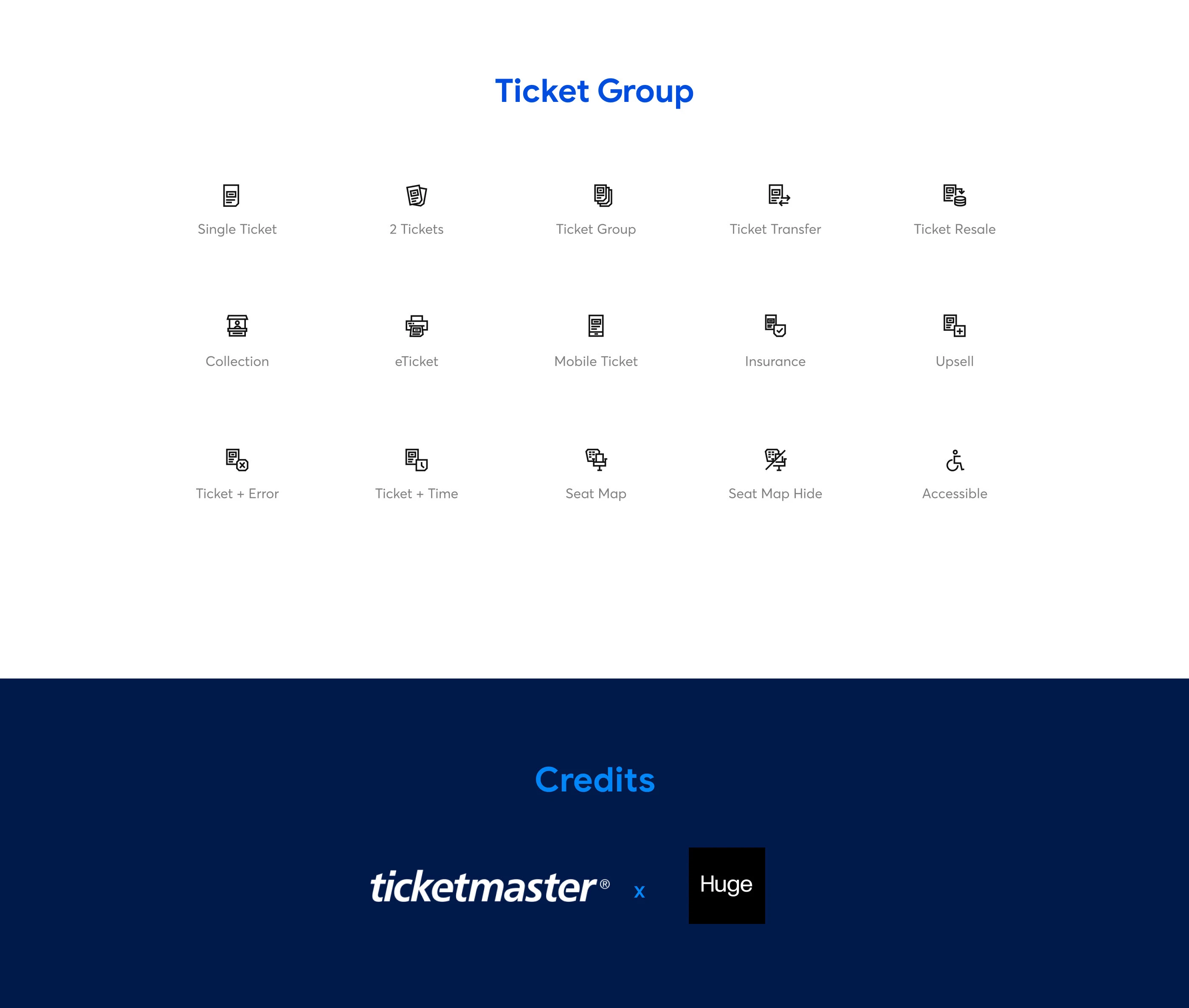 Ticketmaster Marketplace Icons — project image 11
