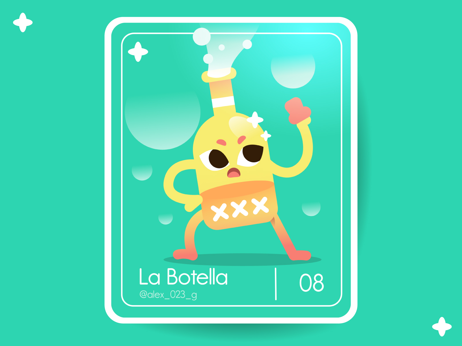 Lotería card 8