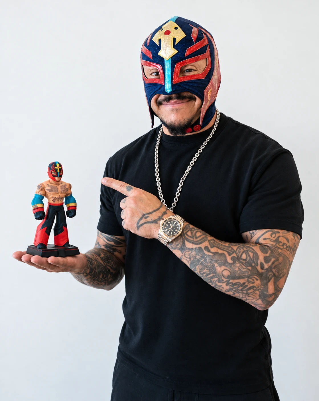 Rey Mysterio vs The Darkness — Collector's Edition Vinyl Figure — project image 1