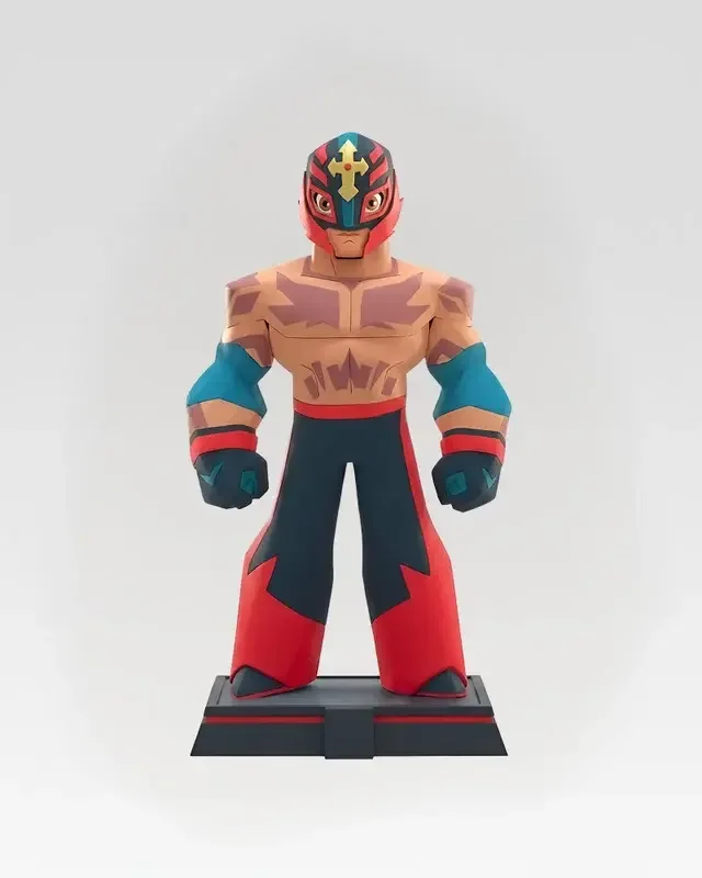 Rey Mysterio vs The Darkness — Collector's Edition Vinyl Figure — project image 3