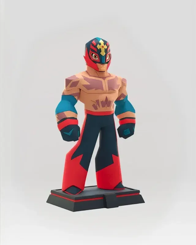 Rey Mysterio vs The Darkness — Collector's Edition Vinyl Figure — project image 4