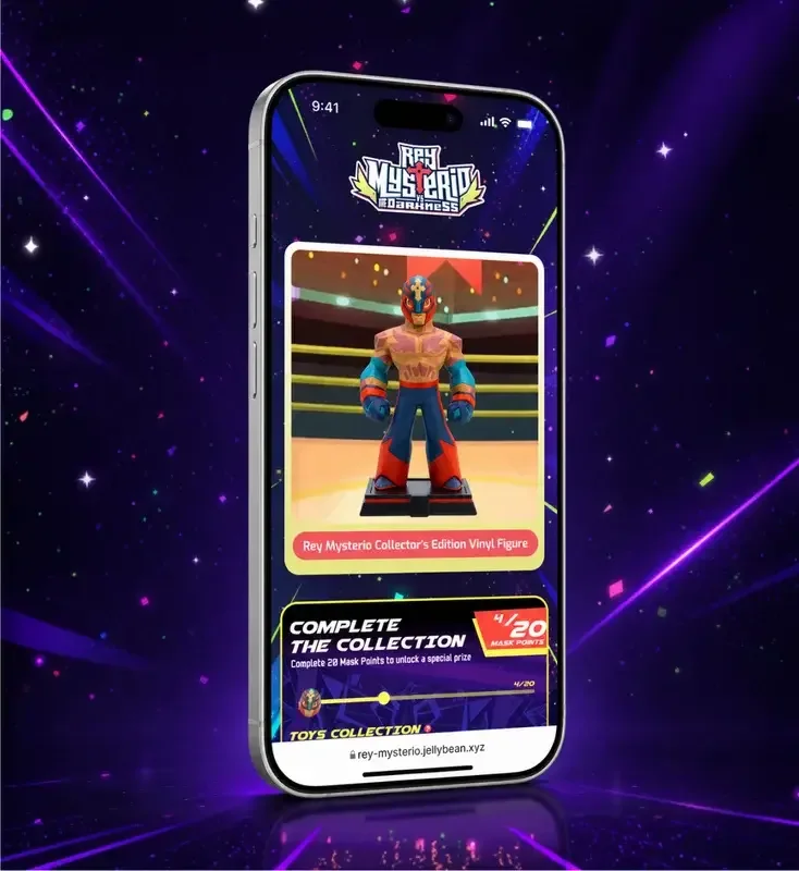 Rey Mysterio vs The Darkness — Collector's Edition Vinyl Figure — project image 7